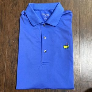 Masters Golf Polo Blue
